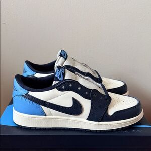 Air Jordan 1 Low OG GS Obsidian Blue CZ0858-400 Size 5Y